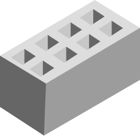 Fly ash bricks light weight