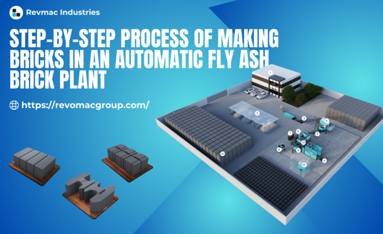 Process of Making Bricks in an Automatic Fly Ash Brick Plant (900 x 550 px)