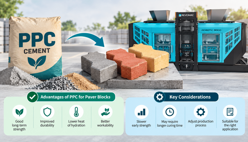 Can PPC Cement Be Used for Making Paver Blocks