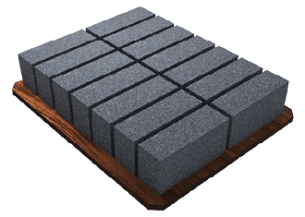 Fly Ash Brick ON EDGE