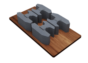 Retaining Block Robotic 9000